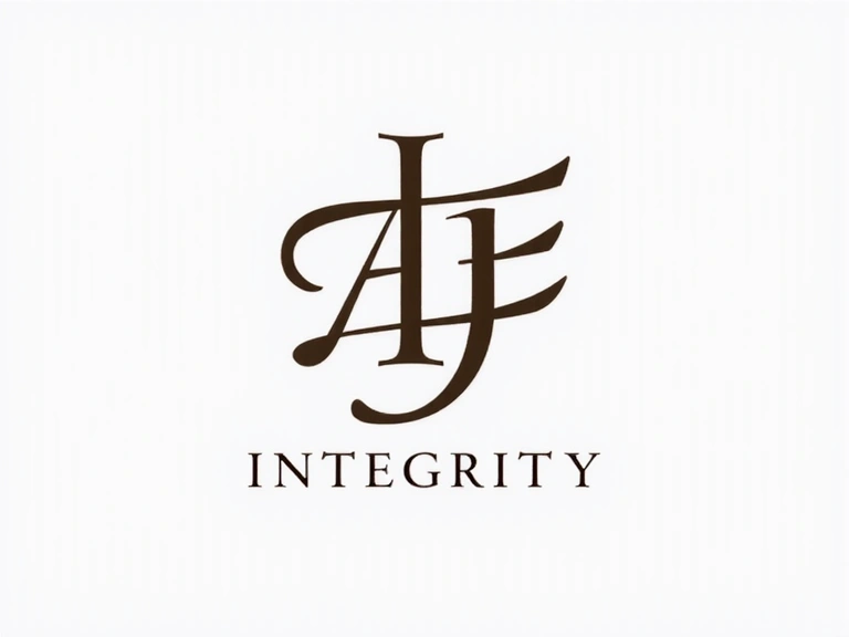 Simbolo di integrità e fiducia